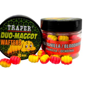 przynęta traper duo maggot wafters 8mm 25g wanilia / ochotka