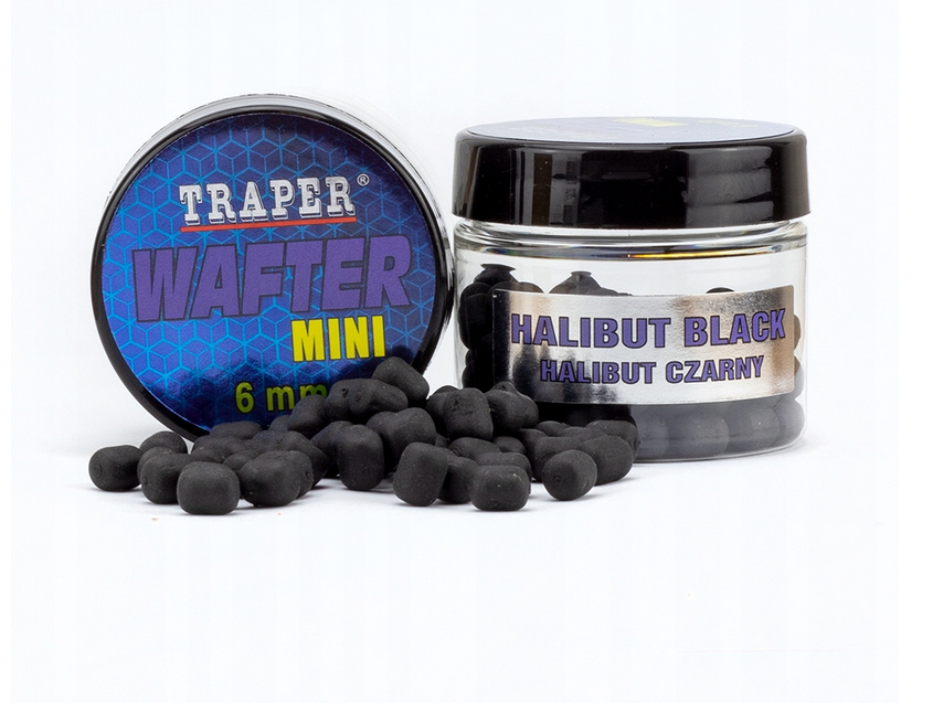 traper mini wafters wafter method feeder 6mm 15g halibut czarny traper mini wafters wafter method feeder 6mm 15g halibut czarny