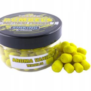dumbels traper sinking 8 10mm 50g wanilia method feeder tonąca