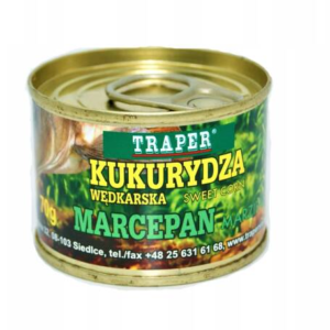 kukurydza wędkarska traper puszka 70g marcepan marzipan