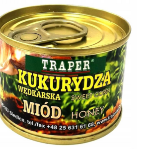 kukurydza wędkarska traper puszka 70g miód honey
