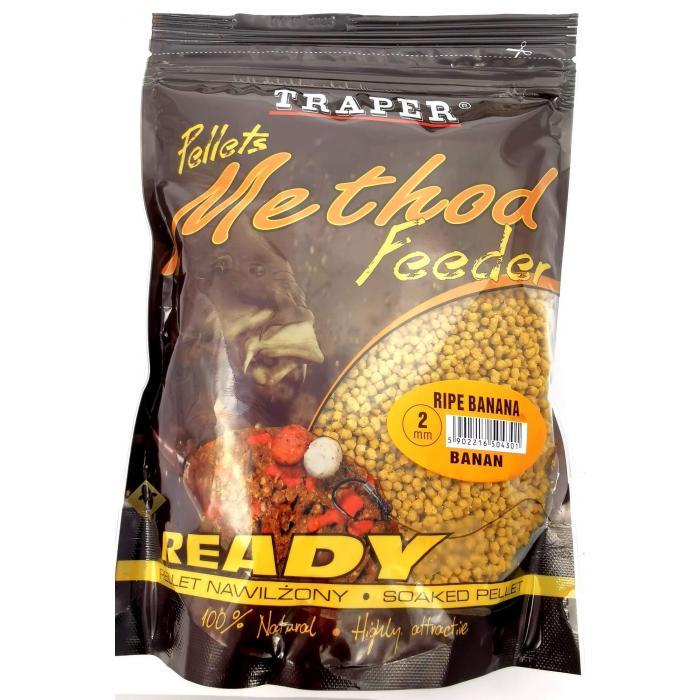 pellet method feeder ready traper nawilżony 2mm 500g banan pellet method feeder ready traper nawilżony 2mm 500g banan