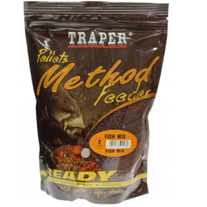 pellet method feeder ready traper nawilżony 2mm 500g fish mix
