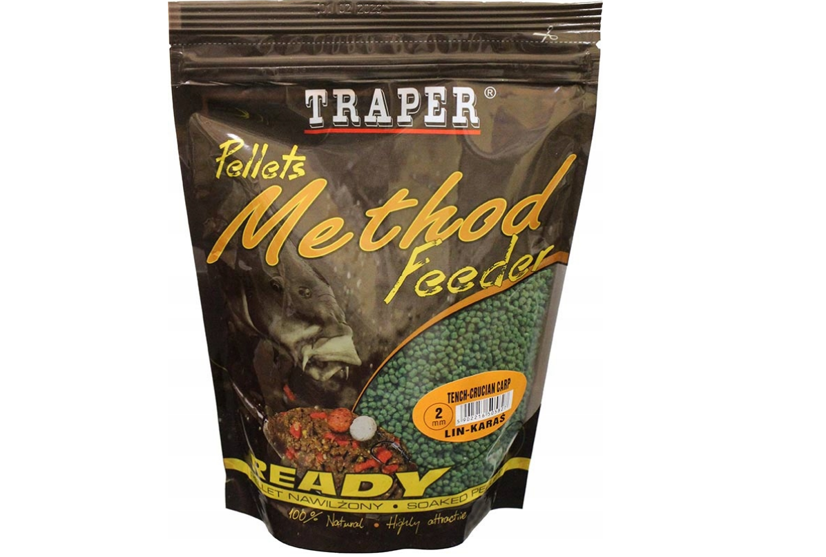 pellet method feeder ready traper nawilżony 2mm 500g lin karaś pellet method feeder ready traper nawilżony 2mm 500g lin karaś
