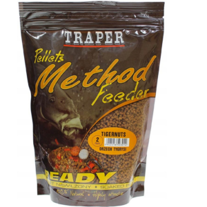 pellet method feeder ready traper nawilżony 2mm 500g orzech tygrysi