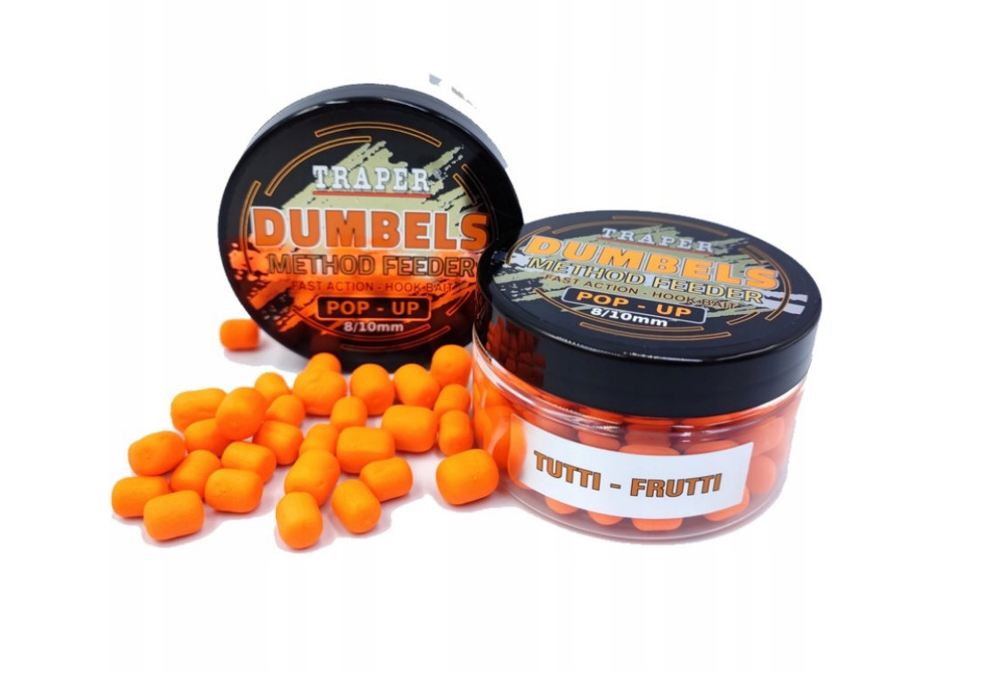 dumbels traper pop up tutti frutti 8/10mm 30g przynęta method feeder dumbels traper pop up tutti frutti 8/10mm 30g przynęta method feeder
