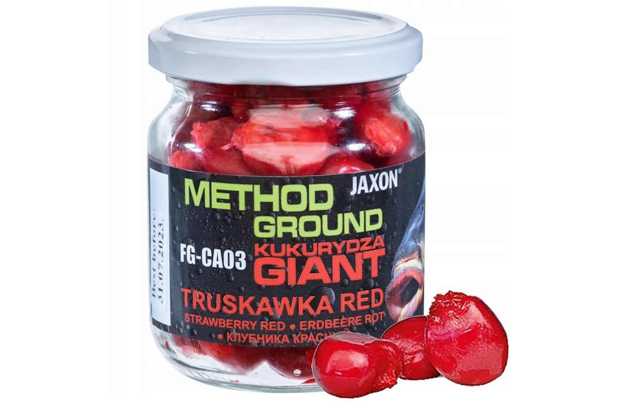 kukurydza giant jaxon method 125g truskawka red kukurydza giant jaxon method 125g truskawka red