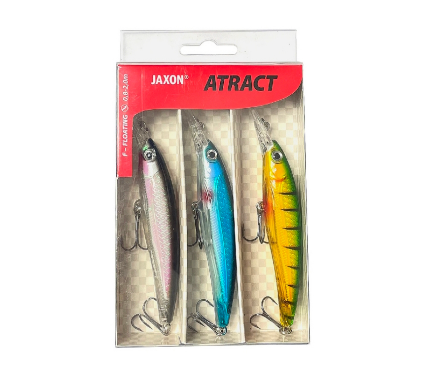 zestaw woblery pływające jaxon atract xhn 10 cm 14,1 g 0,8–2 m 3 szt. zestaw woblery pływające jaxon atract xhn 10 cm 14,1 g 0,8–2 m 3 szt.