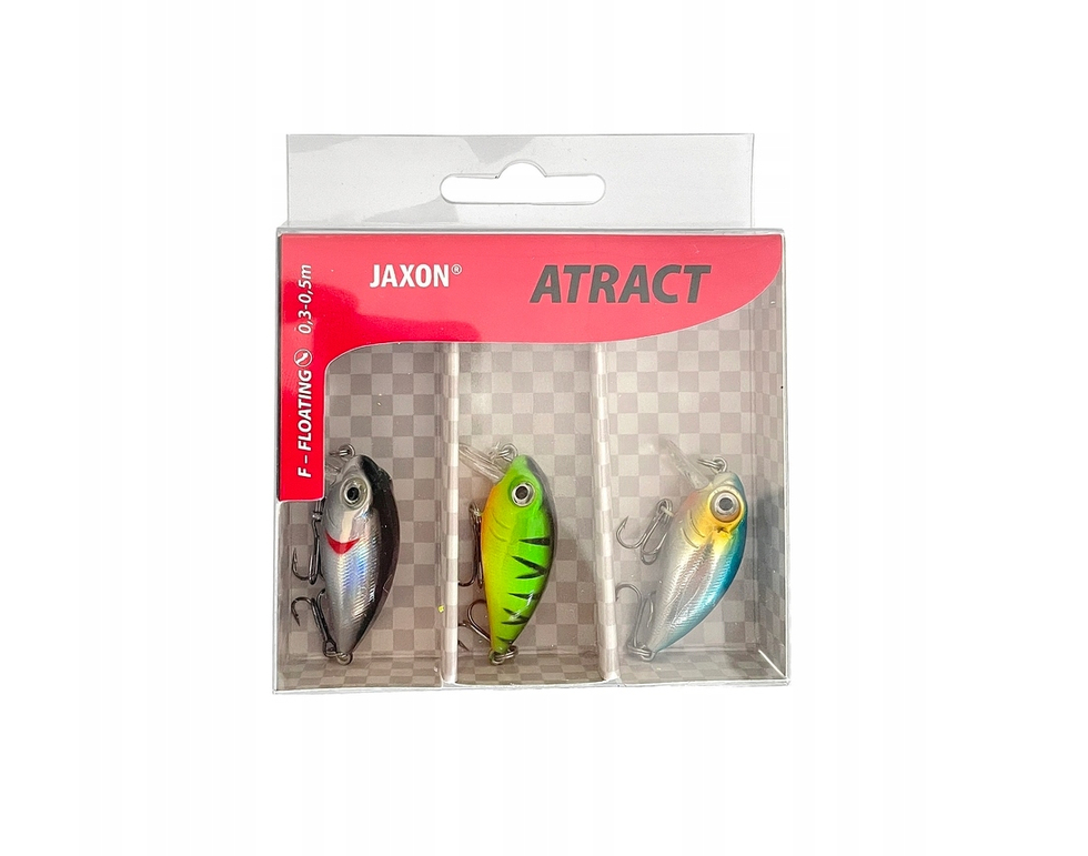 zestaw woblerów woblery jaxon atract mini 3,5cm 10g 3szt. zestaw woblerów woblery jaxon atract mini 3,5cm 10g 3szt.