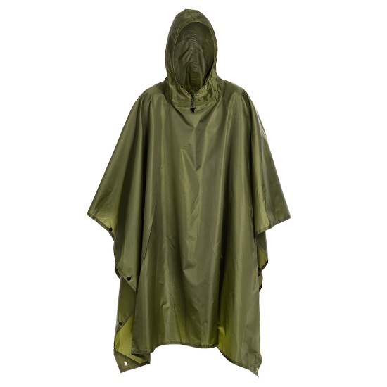 ponczo przeciwdeszczowe badger outdoor rain poncho ripstop olive ponczo przeciwdeszczowe badger outdoor rain poncho ripstop olive